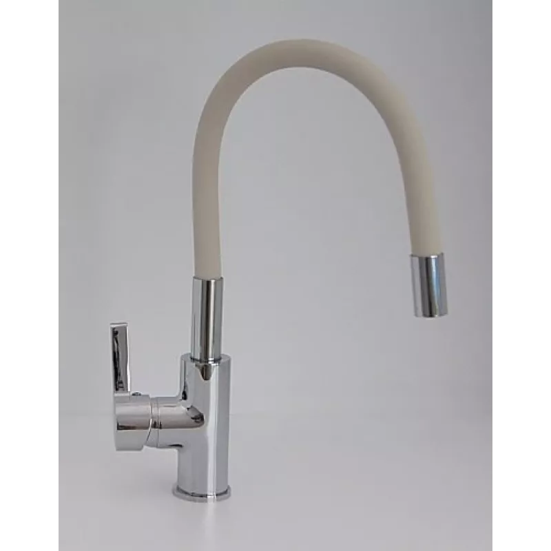 Grifería de cocina PYRAMIS FLESSI beige arena