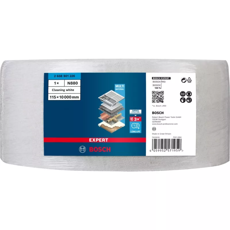 Bosch 2 608 901 226 accesorio de lijado manual rollo de limpieza 1 ud.