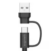 Cable USB 3.2 Gen 1 (3.1 Gen 1) Speedlink SL-460101-BK, 3 m, USB A/USB C a USB C, negro