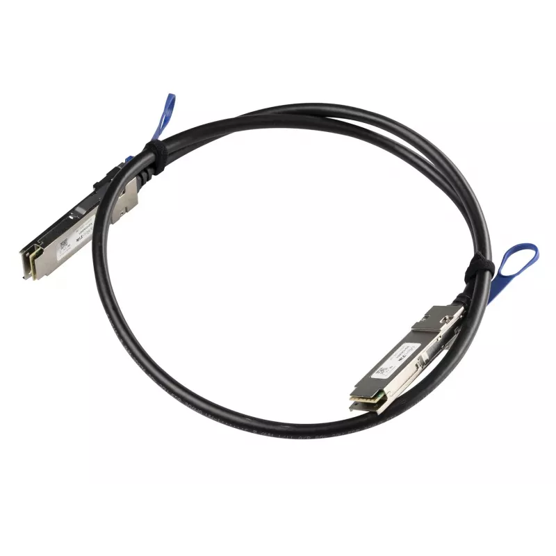 Cable de fibra óptica/InfiniBand Mikrotik XQ+DA0001 1 m QSFP+ a QSFP+ / QSFP28 a QSFP28 Negro