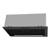 Amica OMC6271B campana extractora integrable, 55 cm, 176 m3/h, 65 dB, 3 velocidades, iluminación LED, negra