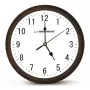 Reloj de pared mecánico ESPERANZA Los Angeles EHC015W — redondo 30 cm, blanco y negro, AA 1,5 V