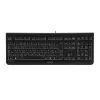 CHERRY DC 2000 Teclado, ratón incluido, Universal, USB, QWERTY, Checo, Negro
