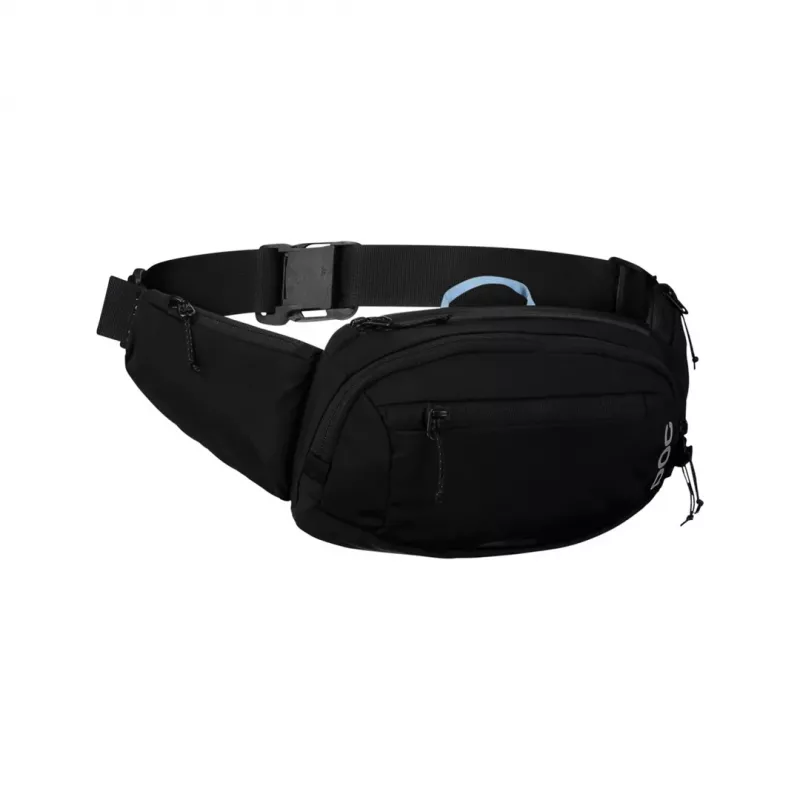 Riñonera POC Lamina Hip Pack, 2 L, Negro (Uranium Negro), unisex