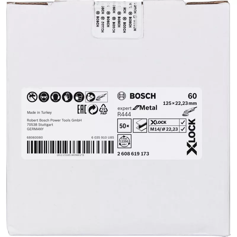 Bosch 2 608 619 173 accesorio de lijado/amolado para herramienta rotativa disco de amolar de acero