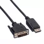 Cable DisplayPort VALUE DP-DVI (24+1) LSOH macho/macho 2 m