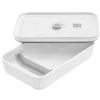 Fiambrera ZWILLING FRESH & SAVE 1 l, plástico con junta de silicona, gris/blanco