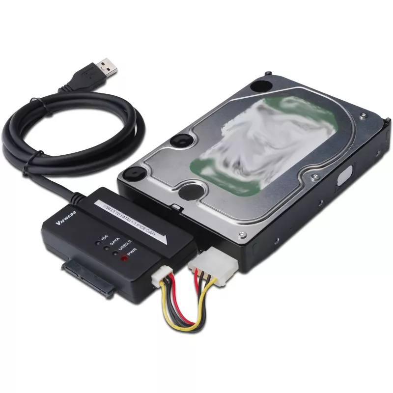 DIGITUS DA-70325 - Controladora de almacenamiento - 6,4 cm, 8,9 cm (2.5, 3.5) - ATA / SATA 3Gb/s - 300MBps - USB3.0 (DA-70325)