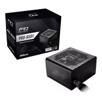 Fuente de alimentación ASRock PRO-650B 650W 80 PLUS Bronze