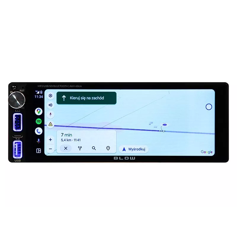 Autorradio AVH-686A 1DIN 7