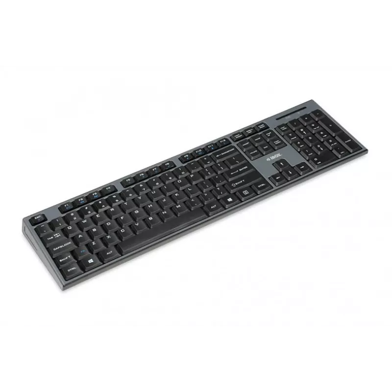 IBOX Desktop Kit Pro conjunto inalámbrico de teclado y ratón, QWERTY tamaño completo 104 teclas, 2,4 GHz, 1200 DPI, negro