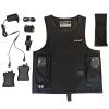 Chaleco de deportes acuáticos Glovii GMV2L negro softshell
