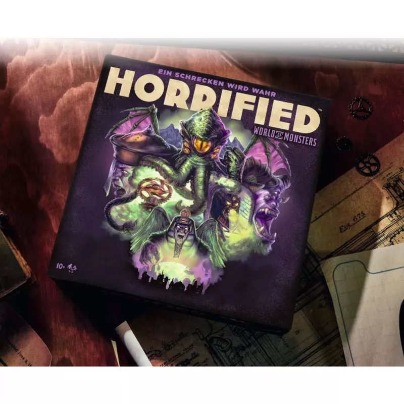 Horrified World of Monsters, juego de mesa