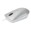 Ratón óptico ambidiestro con cable Lenovo 540 USB Type-C, 3 modos DPI, gris, 4 botones, cable de 1,8 m