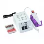 Extralink Taladro de uñas con enchufe EU Blanco