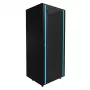 Armario autoportante Extralink 42U 800X800 RACK AUTOPORTANTE NEGRO capacidad 1400 kg