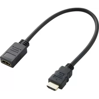 SpeaKa Professional SP-7870100 cable HDMI 0,3 m HDMI Type-A (estándar) negro (SP-7870100)
