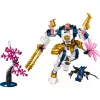LEGO NINJAGO 71807 Sora's Elemental Tech Mech Rising Set de construcción