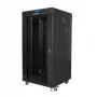 Armario rack 19 pulgadas 22HE 600x600 mm negro LANBERG FF01-6622-12BL
