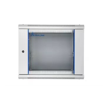 Rack de pared Extralink 9U 600x450 gris