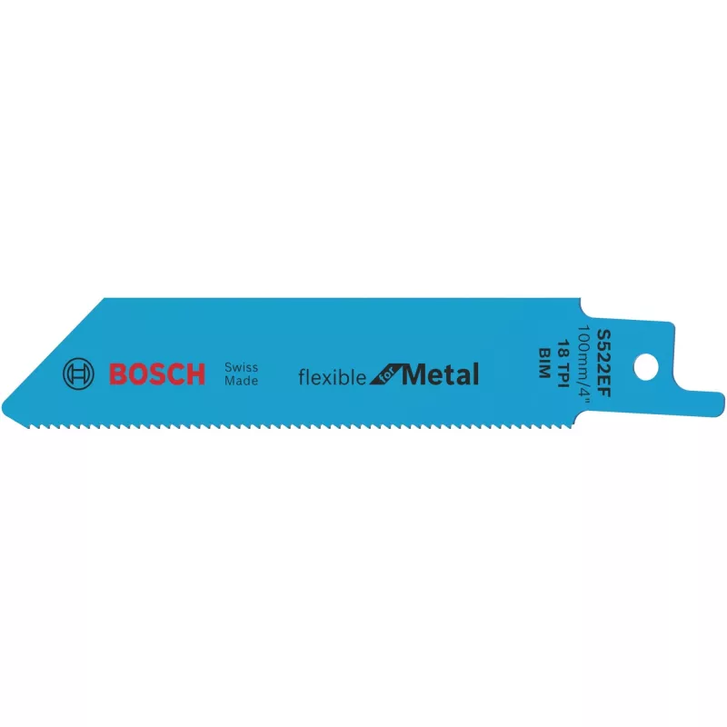 Hoja de sierra de calar Bosch S 522 EF bimetal 5 unidades corte de metal
