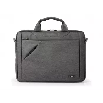 PORT DESIGNS | Sydney ECO | Compatible con talla 13-14 pulgadas | Funda para portátil | Gris | Correa de hombro