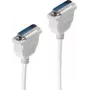 Cable serie ShiverPeaks BS78020-3 gris 3 m DB-25