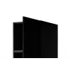 Armario ropero cama meble PAFOS 1D BASE 45×55.5×45 cm negro mate, 1 puerta