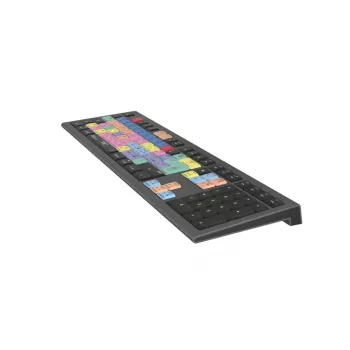 Logickeyboard Adobe Premiere Pro CC Astra 2 teclado universal USB QWERTZ alemán gris