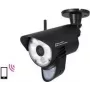 Cámara exterior Stabo 51096 1920x1080 110° – cámara de vigilancia resistente a la intemperie, Full HD, ángulo de visión 110°
