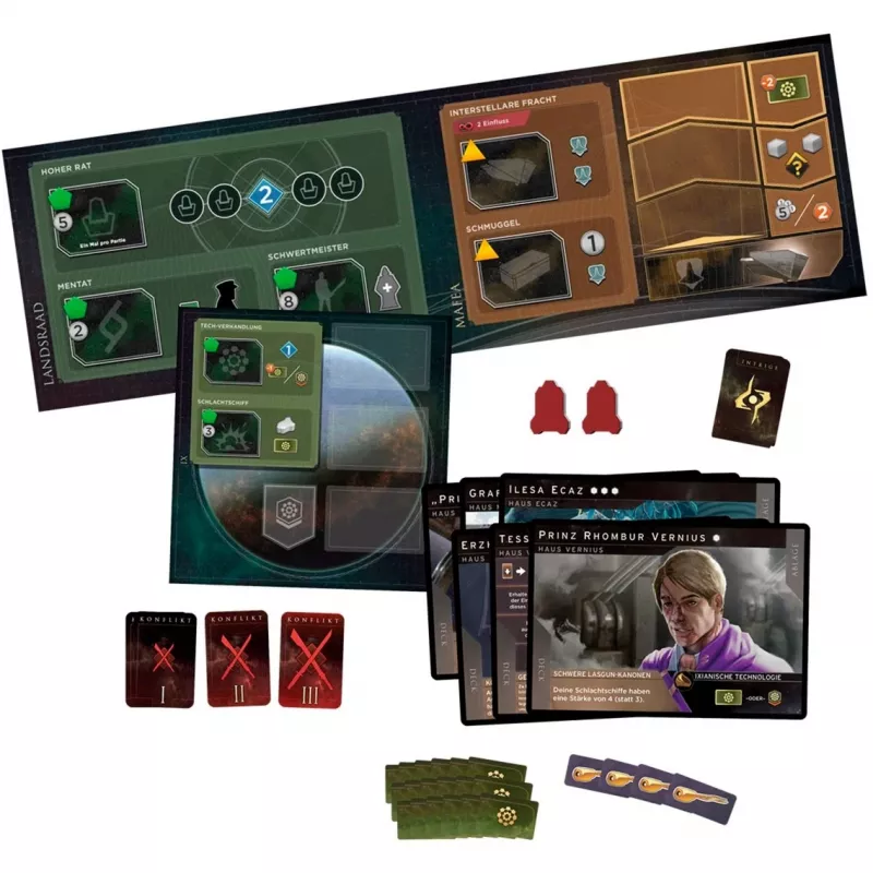 Dune: Imperium - Rise of Ix, expansión de juego de mesa