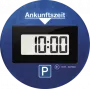 Discos horarios electrónicos Needit Park Lite One — azul, ABS/PMMA, CR‑2450 3V, 100×100×18 mm