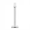 Media-Tech MT222 Leditou lámpara de escritorio LED con cargador inalámbrico Qi de 15 W, reloj, alarma, termómetro, blanca