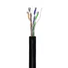 Cable de red Goobay CAT 6 U/UTP 100 m negro