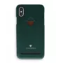 Funda para móvil VixFox para Samsung S9 — compartimento para tarjetas, verde bosque