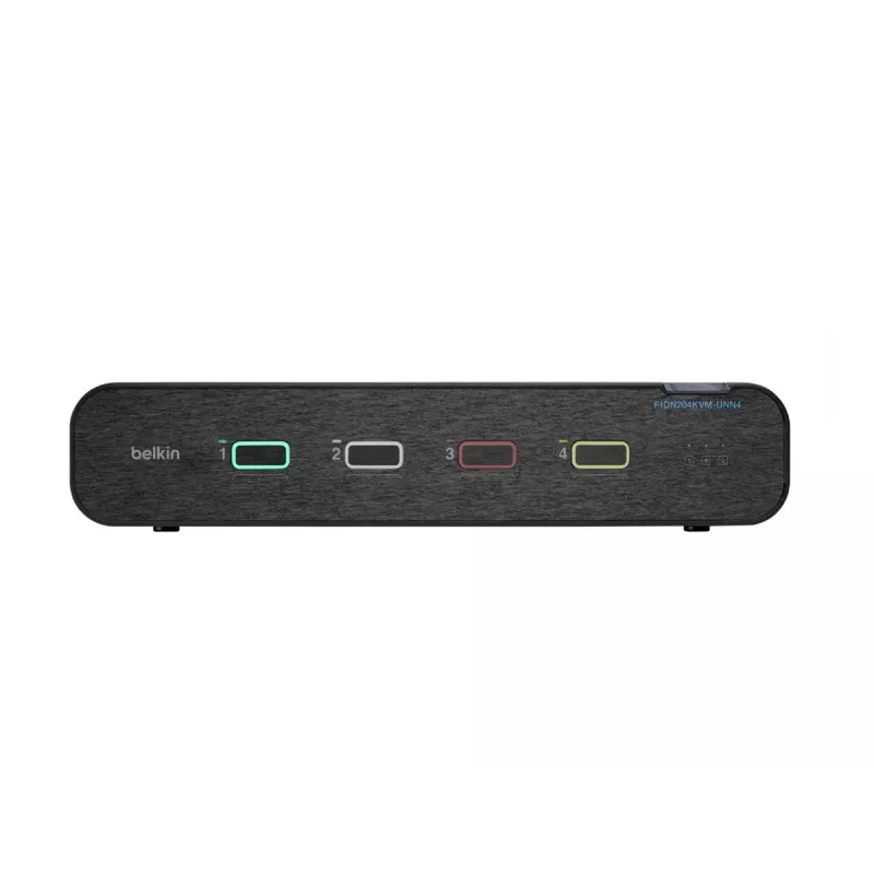Belkin F1DN204KVM-UNN4 Universal Secure Dual-Head 4P conmutador KVM de sobremesa