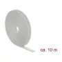 Cinta de velcro DeLOCK gris 13 mm 10 m 1 ud.