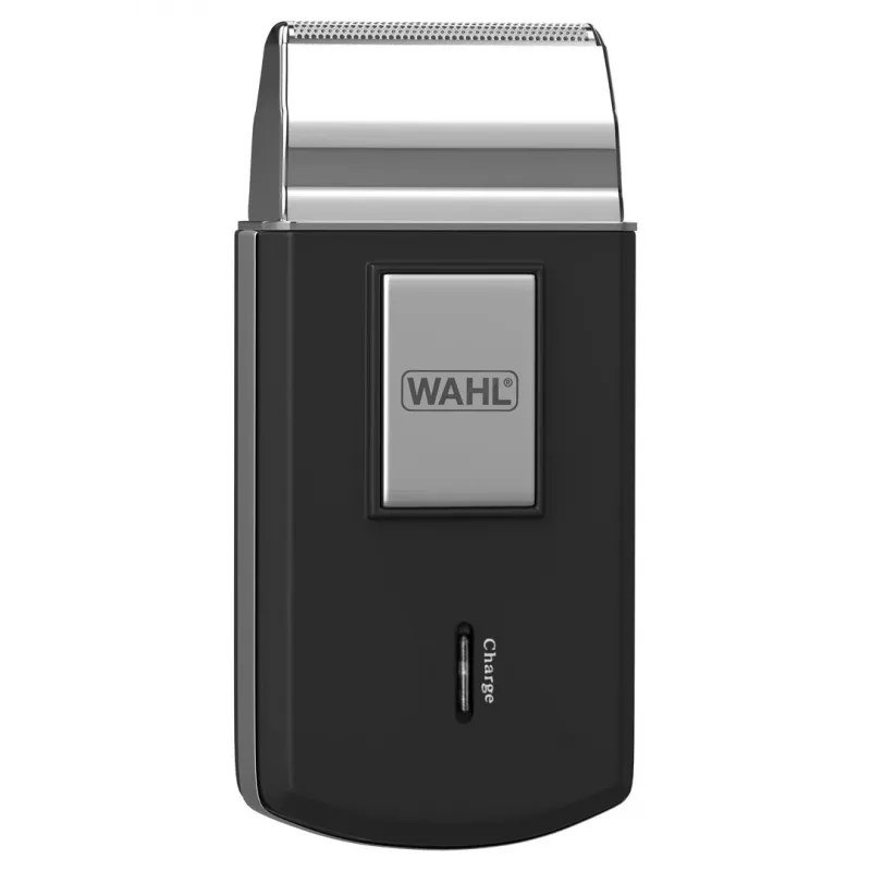 Wahl 3615-1016 afeitadora de láminas para hombre, recortadora, negro, plata