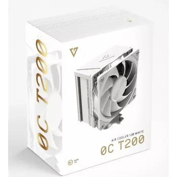 MODECOM Volcano 0C T200 disipador de CPU por aire 12 cm blanco