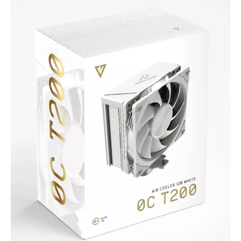 MODECOM Volcano 0C T200 disipador de CPU por aire 12 cm blanco