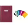 Funda para libros escolares HERMA A4 azul oscuro 100% papel reciclado