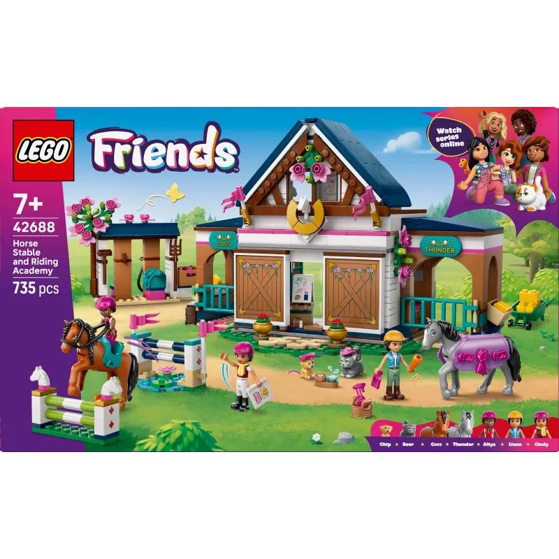Blocks Friends 42688 Cuadra de caballos y academia de equitación