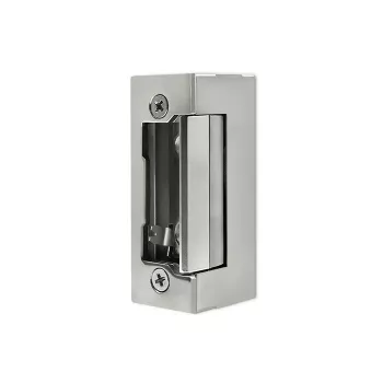 Cerradura electromagnética QOLTEC 52459 12V simétrica con memoria y bloqueo