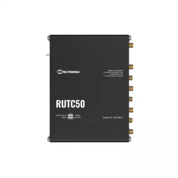 Router inalámbrico Teltonika RUTC50 Gigabit Ethernet Dual-Band (2,4 GHz / 5 GHz) 5G negro