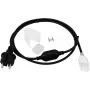 Cable con conector macho EUROLITE LED Neon Flex 230V delgado modelo 50499815 — tira LED de neón flexible, conexión de red 230V