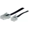Cable de teléfono Tecline 74315 15 m negro