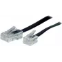 Cable de teléfono Tecline 74315 15 m negro