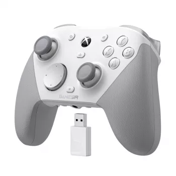 GameSir mando de juegos G7 PRO Mech White – compatibilidad con cable/inalámbrica, diseño ergonómico