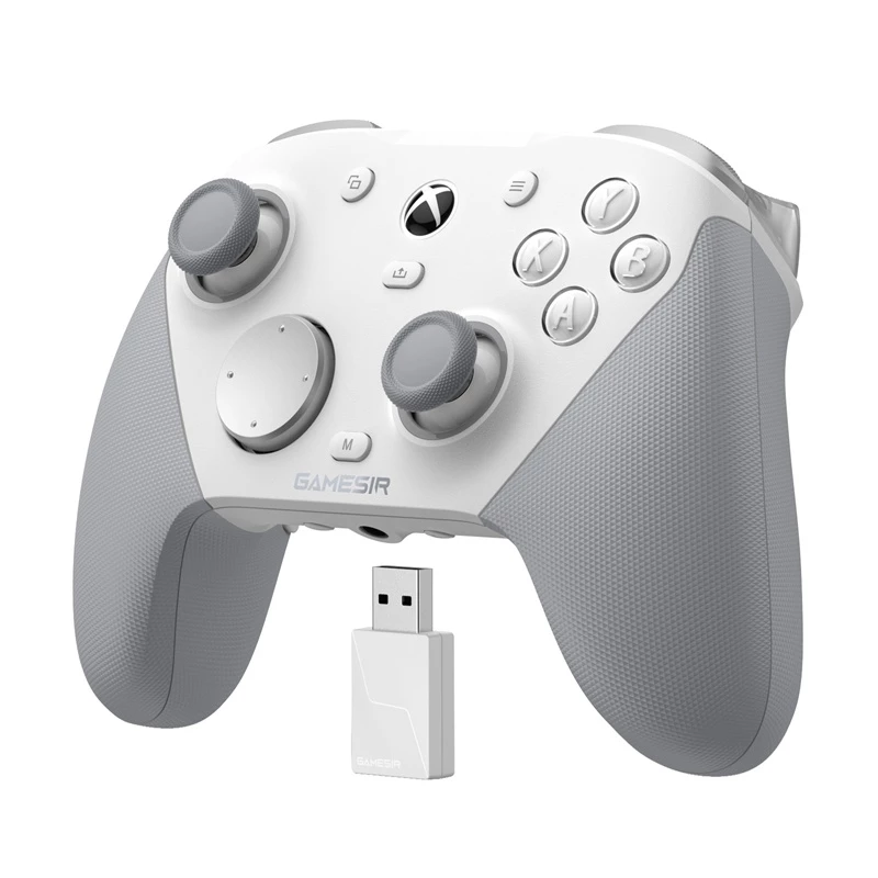 GameSir mando de juegos G7 PRO Mech White – compatibilidad con cable/inalámbrica, diseño ergonómico