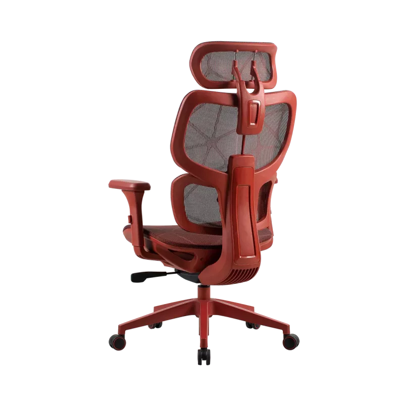 Silla de oficina gaming Onex | Ventra Premium malla transpirable | roja